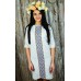 Embroidered dress "Colourful Glimpse"